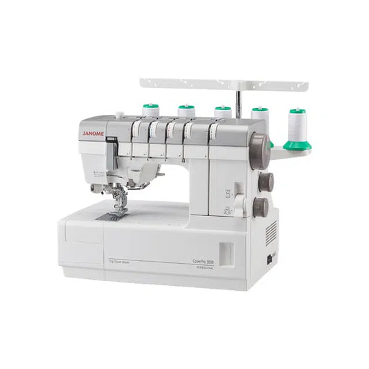 Janome CoverPro 3000P Coverstitch Machine | Truro Fabrics