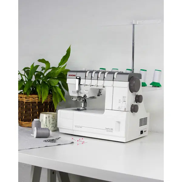 Janome CoverPro 3000P Coverstitch Machine | Truro Fabrics