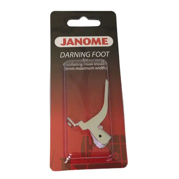Janome Sewing Machine Feet - Embroidery/ Darning Foot | Truro Fabrics