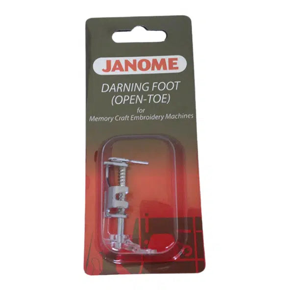 Janome Sewing Machine Feet - Embroidery/ Darning Foot | Truro Fabrics