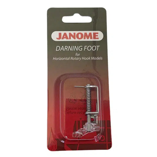 Janome Sewing Machine Feet - Embroidery/ Darning Foot | Truro Fabrics