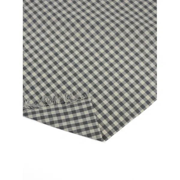 Japanese Cotton Gingham Fabric - 6mm - Rune | Truro Fabrics