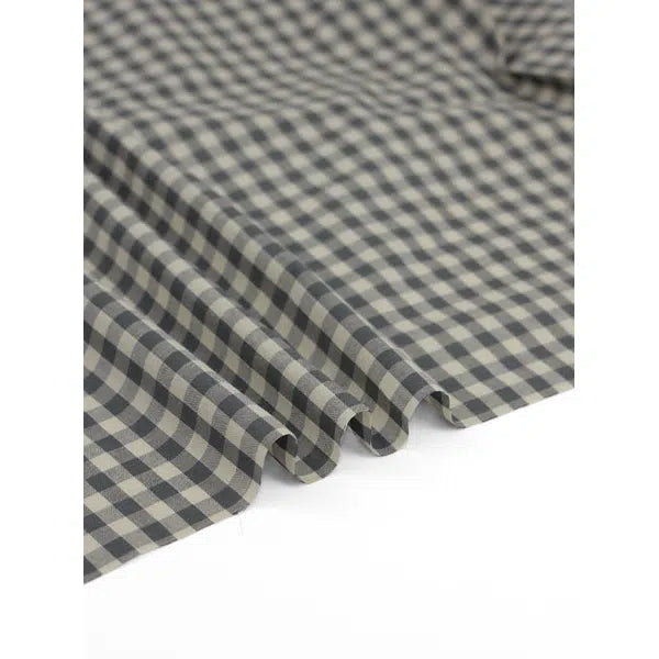 Japanese Cotton Gingham Fabric - 6mm - Rune | Truro Fabrics