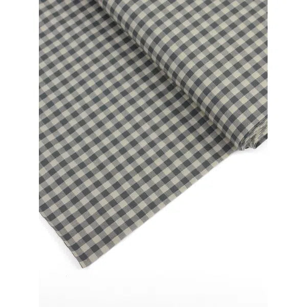 Japanese Cotton Gingham Fabric - 6mm - Rune | Truro Fabrics