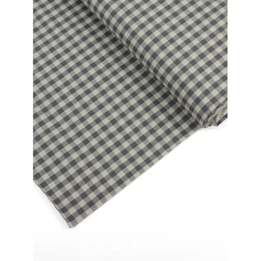 Japanese Cotton Gingham Fabric - 6mm - Rune | Truro Fabrics