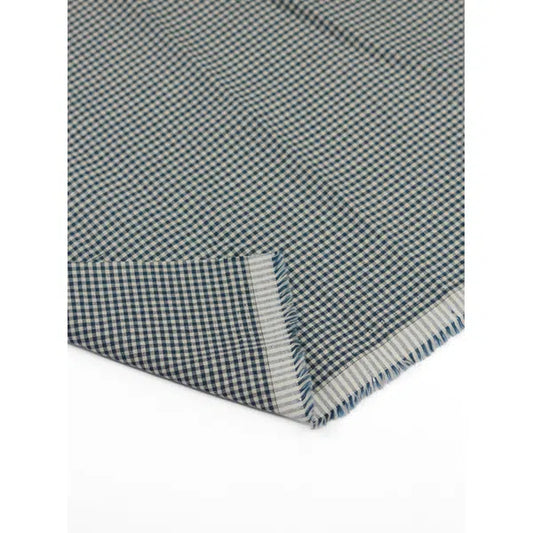 Japanese Cotton Micro Gingham Fabric - 2mm - Ink | Truro Fabrics