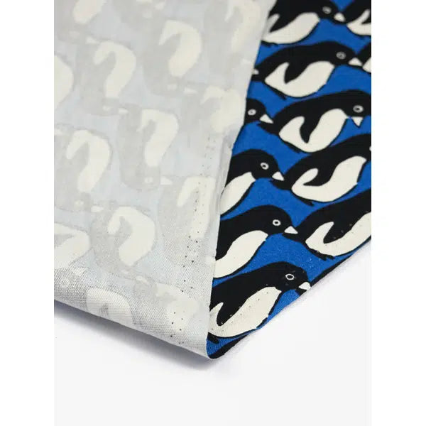 Japanese Cotton Oxford Fabric - Penguin Parade | Truro Fabrics
