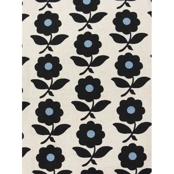 Japanese Cotton Oxford Fabric - Shadow Daisy | Truro Fabrics