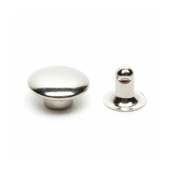 Jeans Rivets - Nickel – view 2 | Truro Fabrics