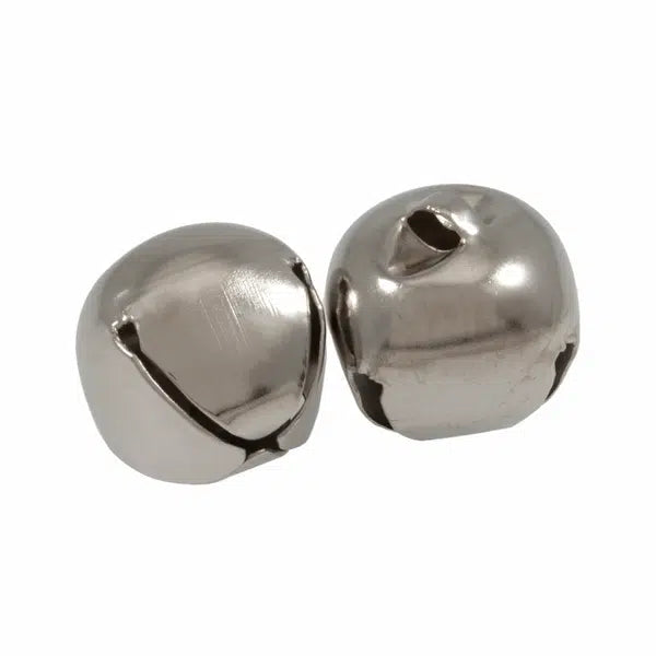 Jingle Bells - 30mm - Silver | Truro Fabrics