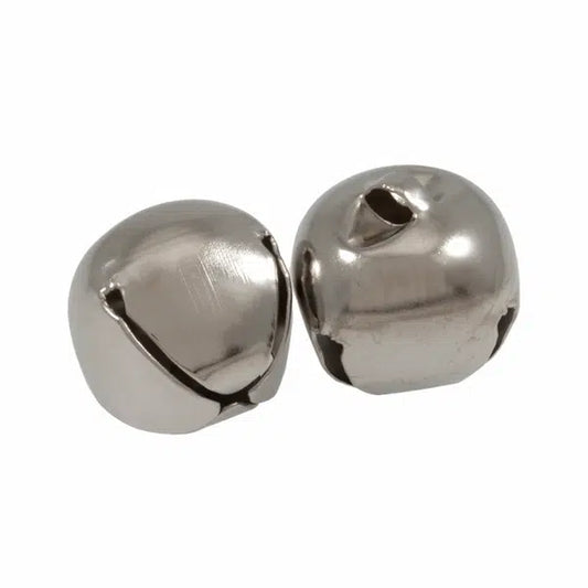 Jingle Bells - 30mm - Silver | Truro Fabrics