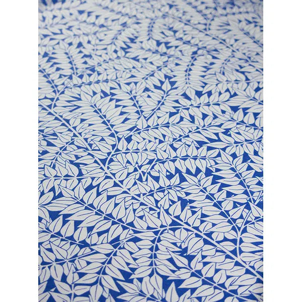 Kaffe Fassett x William Morris Cotton Lawn Fabric - Branches Blue – view 2 | Truro Fabrics