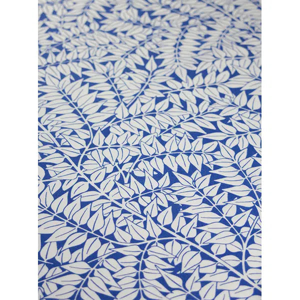Kaffe Fassett x William Morris Cotton Lawn Fabric - Branches Blue – view 3 | Truro Fabrics