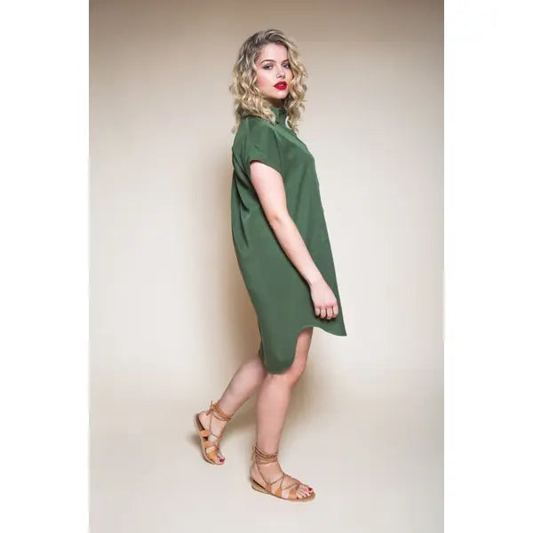 Closet Core - Paper Sewing Pattern - Kalle Shirt & Shirtdress – view 6 – Truro Fabrics