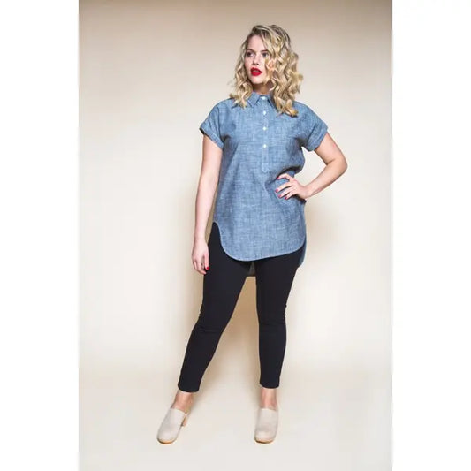 Closet Core - Paper Sewing Pattern - Kalle Shirt & Shirtdress – Truro Fabrics