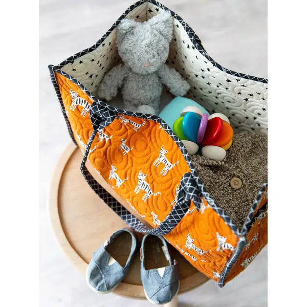 Knot and Thread - Paper Sewing Pattern - All The Things Tote – view 3 | Truro Fabrics