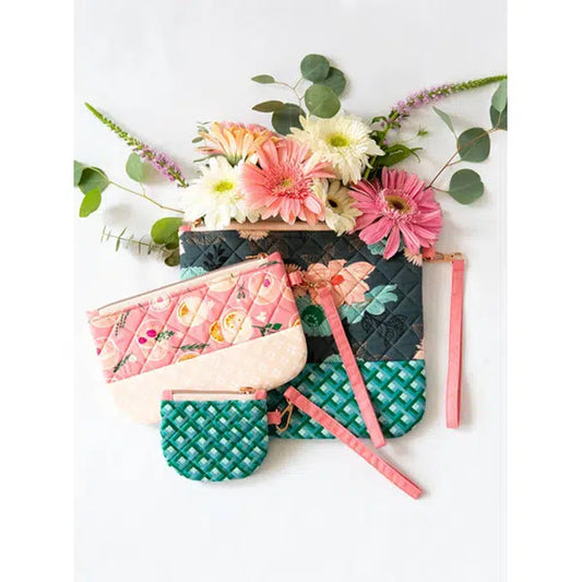 Knot and Thread - Paper Sewing Pattern - Cove Clutches | Truro Fabrics