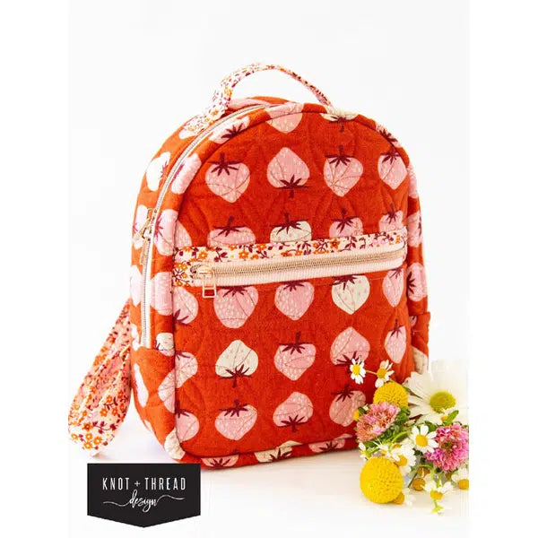 Knot and Thread - Paper Sewing Pattern - The Violet Backpack – view 3 | Truro Fabrics