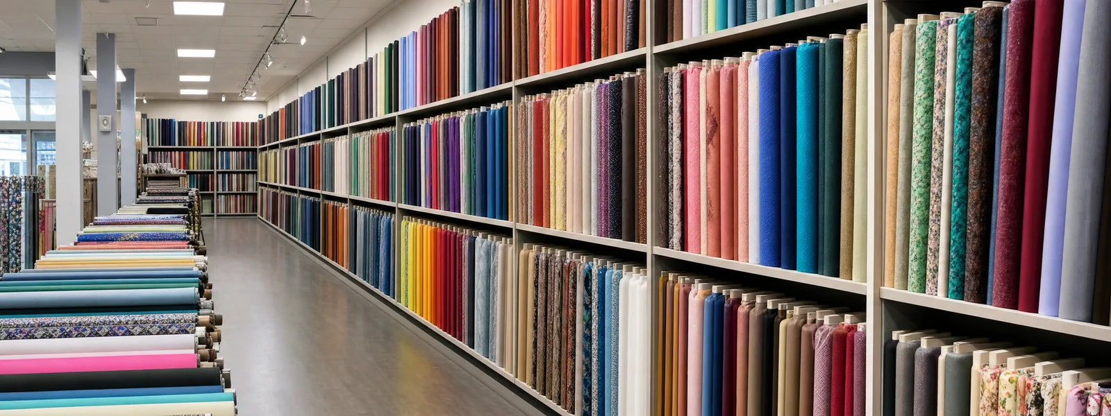 Large fabric shop Cornwall with extensive fabric selection - Truro Fabrics