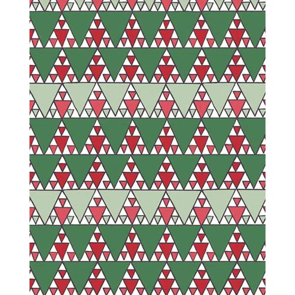 Liberty Lasenby Cotton Fabric - A Woodland Christmas - Evergreen Glade A | Truro Fabrics