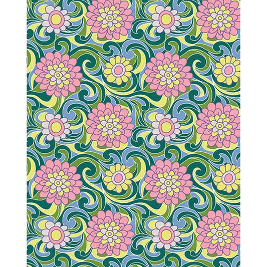Liberty Lasenby Cotton Fabric - Carnaby - Carnation Carnival Spring | Truro Fabrics