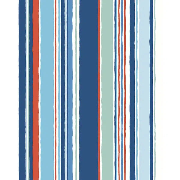 Liberty Lasenby Cotton Fabric - Riviera - Deckchair Stripe | Truro Fabrics