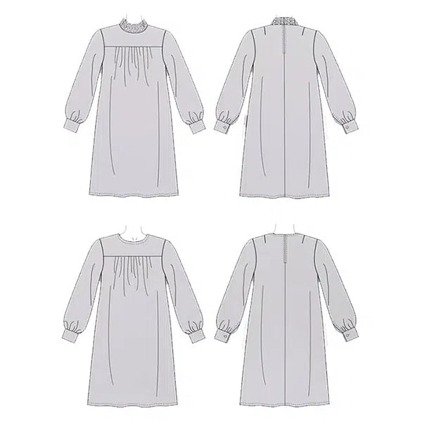 Liberty - Paper Sewing Pattern - Bertie Shift Dress – view 5 | Truro Fabrics