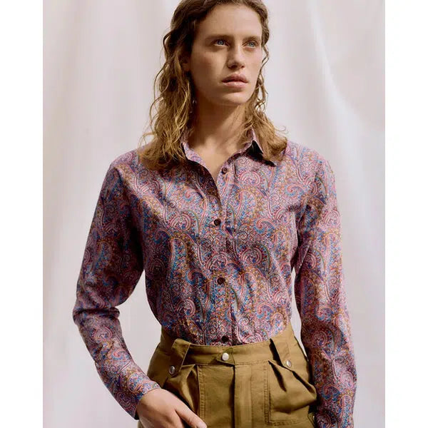 Liberty - Paper Sewing Pattern - Camargue Cowboy Shirt – view 5 | Truro Fabrics