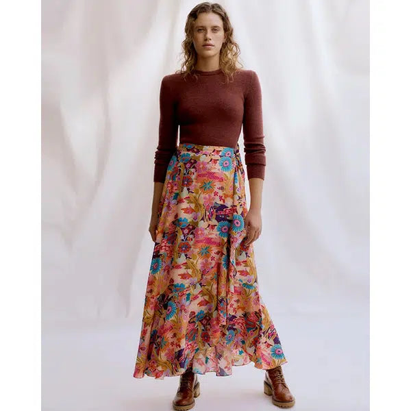 Liberty - Paper Sewing Pattern - Zina Wrap Skirt – view 5 | Truro Fabrics