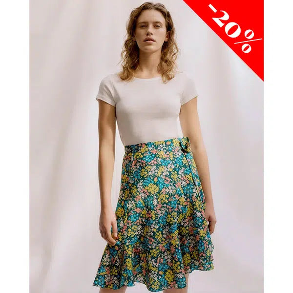 Liberty - Paper Sewing Pattern - Zina Wrap Skirt | Truro Fabrics