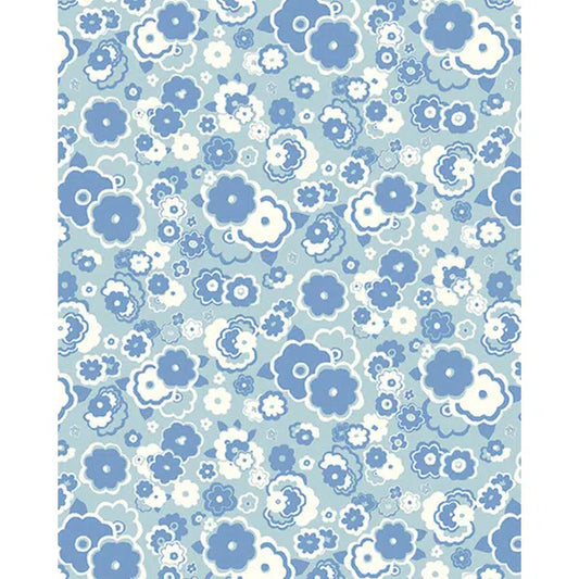 Liberty Patchwork Cotton Fabric - Carnaby - Cosmos Cloud | Truro Fabrics