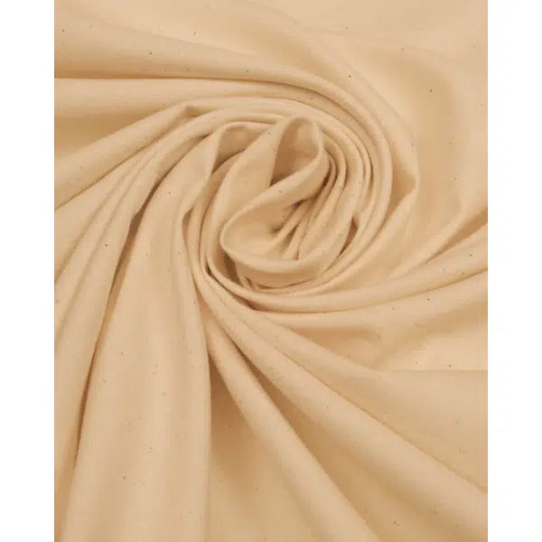 Light Weight Cotton Calico Fabric - Natural – view 3 | Truro Fabrics