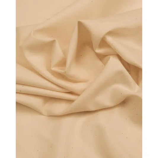 Light Weight Cotton Calico Fabric - Natural | Truro Fabrics