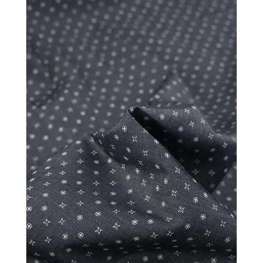 Lightweight Denim Shirting Fabric - Azulejos | Truro Fabrics