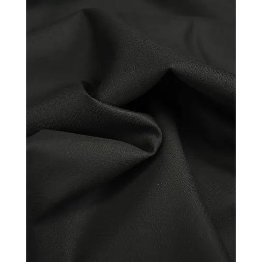 Lightweight Wool Suiting Fabric - Black | Truro Fabrics