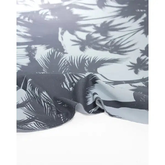 Linen & Cotton Blend Fabric - Calm Palms – view 2 | Truro Fabrics