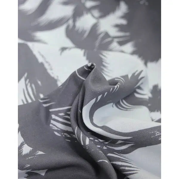 Linen & Cotton Blend Fabric - Calm Palms – view 3 | Truro Fabrics