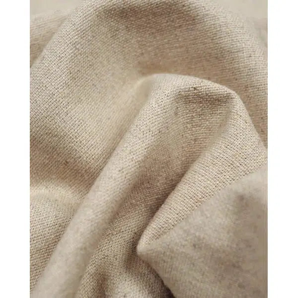 Linen & Cotton Blend Fabric - Natural – view 3 | Truro Fabrics