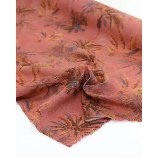 Linen & Cotton Blend Fabric - Sunset Grove | Truro Fabrics