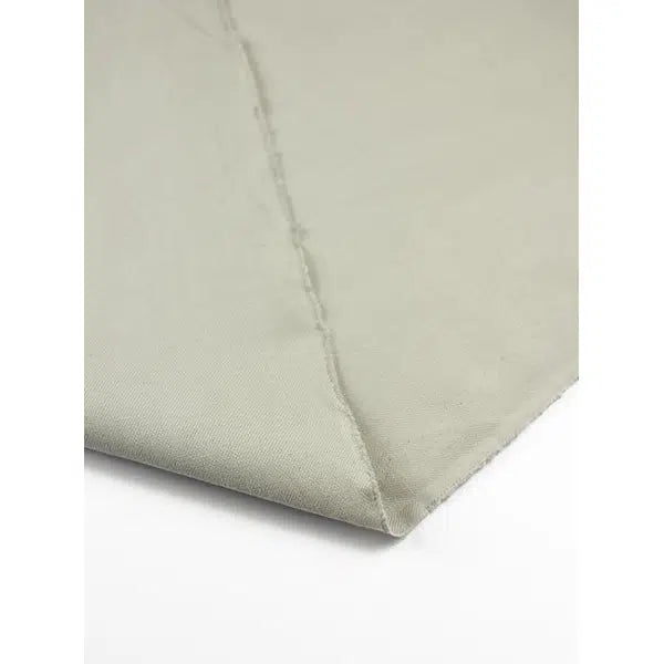 Linen Cotton Twill Fabric - Stone – view 2 | Truro Fabrics