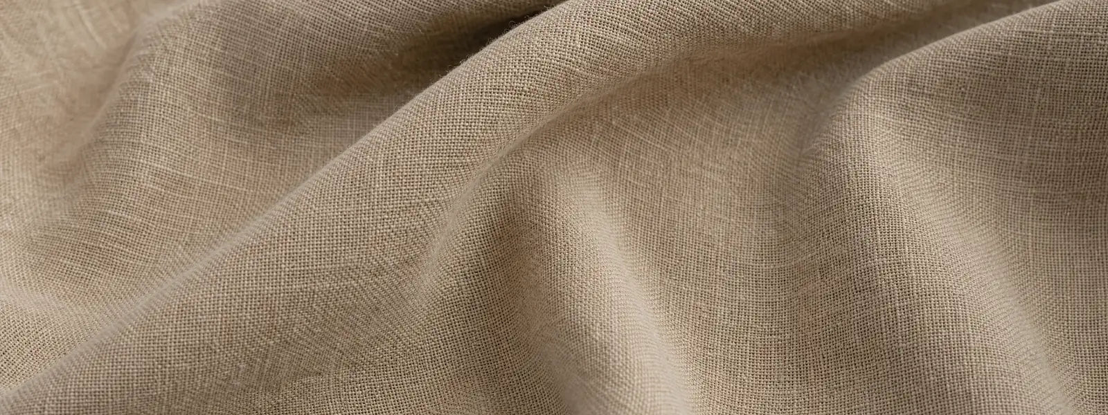 Natural linen fabric UK - woven linen fabric from Truro Fabrics Cornwall