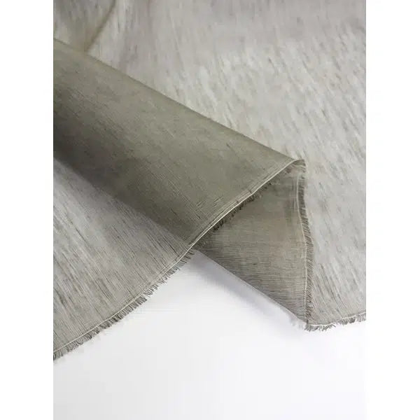 Linen & Silk Gauze Fabric - Artichoke – view 4 | Truro Fabrics