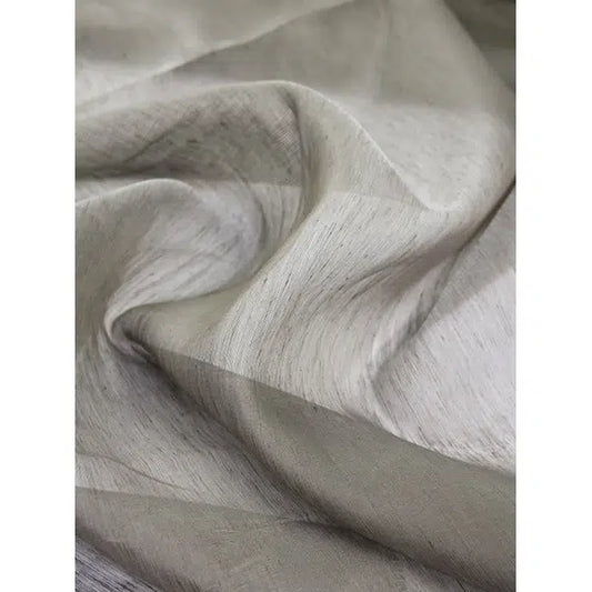 Linen & Silk Gauze Fabric - Artichoke | Truro Fabrics