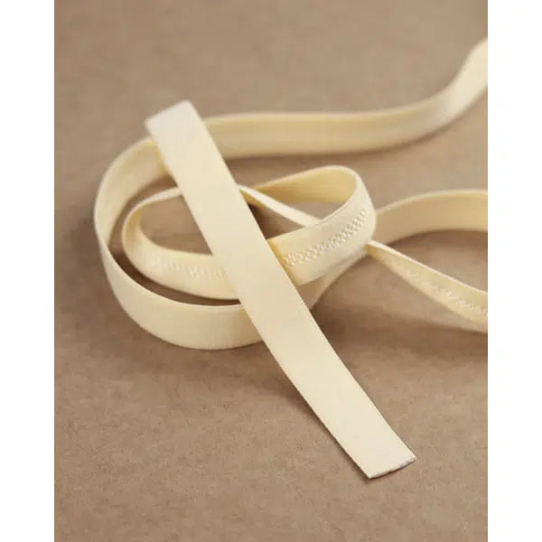 Lingerie Elastic - 19mm - Almond – view 3 | Truro Fabrics