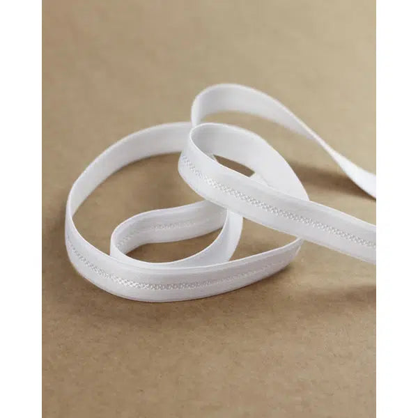 Lingerie Elastic - 19mm - White – view 2 | Truro Fabrics