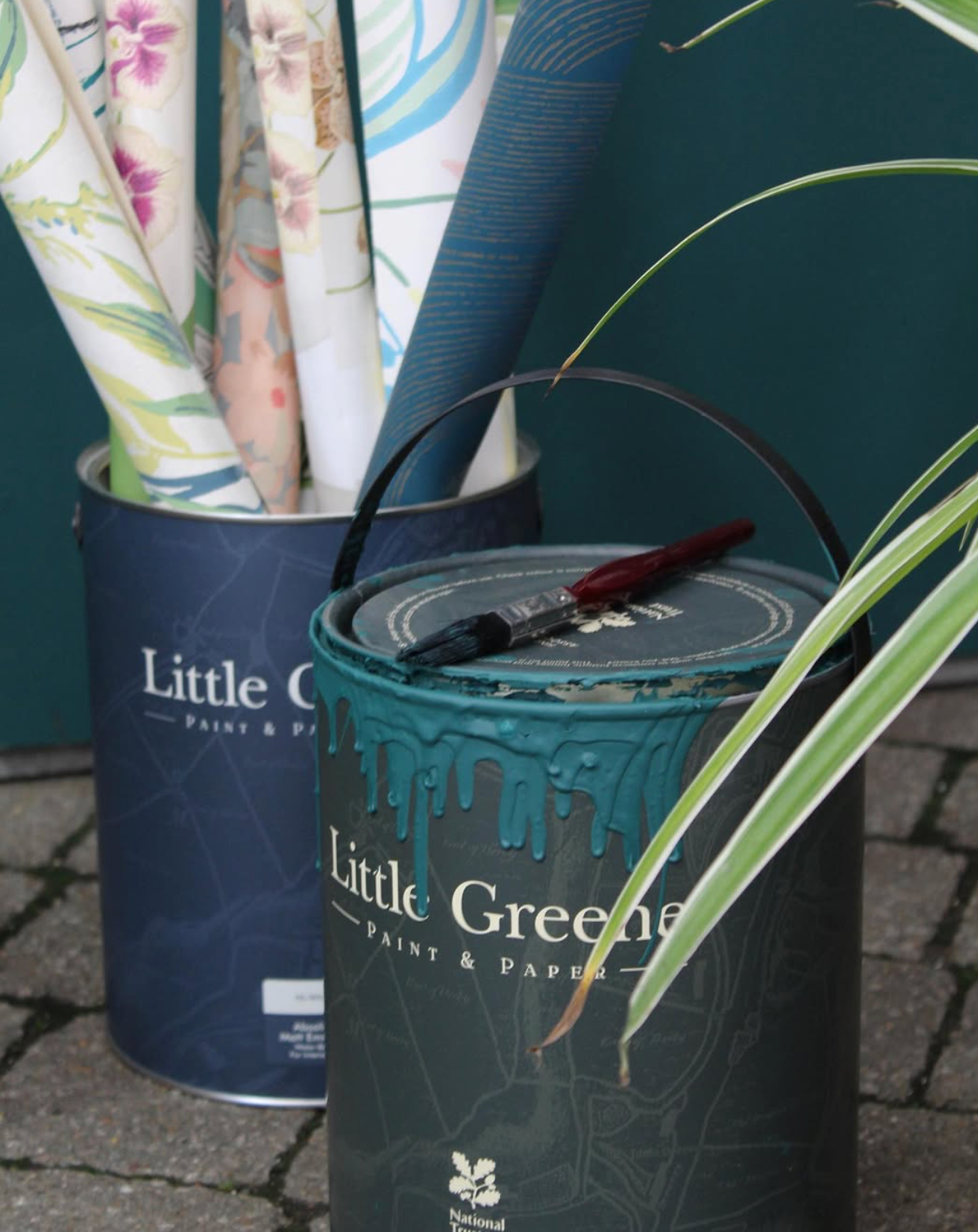 Little Greene paint and wallpaper samples