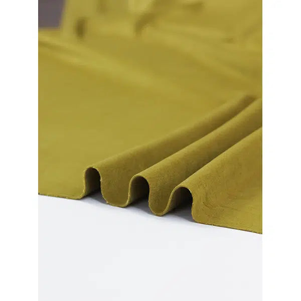 London Velvet Fabric - Lemongrass – view 2 | Truro Fabrics