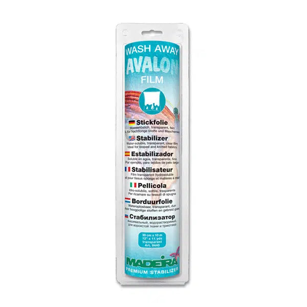 Madeira - Avalon Film Wash-Away Stabiliser | Truro Fabrics