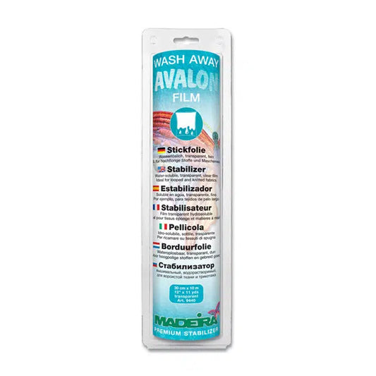 Madeira - Avalon Film Wash-Away Stabiliser | Truro Fabrics