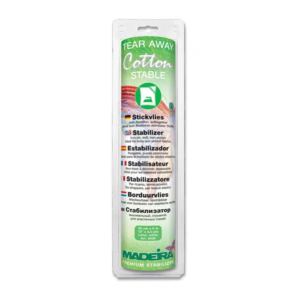 Madeira - Cotton Stable Tear-Away Stabiliser | Truro Fabrics
